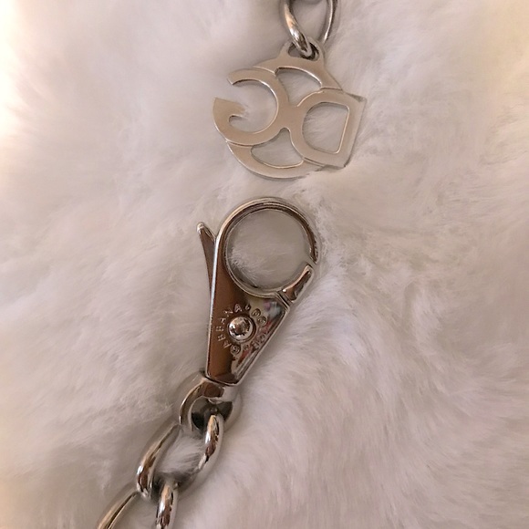 Dolce & Gabbana | Swarovski Crystal Chain Link Silver Belt Vintage (Authentic) - Picture 8 of 8